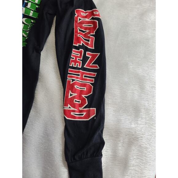 Boyz in the hood Y2K Streetwear long sleeve t-shirt Black size small Grunge - Picture 2 of 10